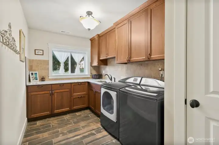 Spacious Laundry Room