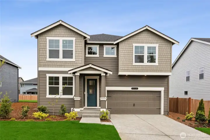 Street View of the Ashland on Homesite #2