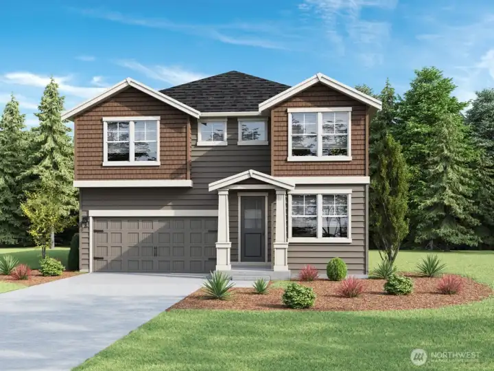 Elevation of homesite 2.