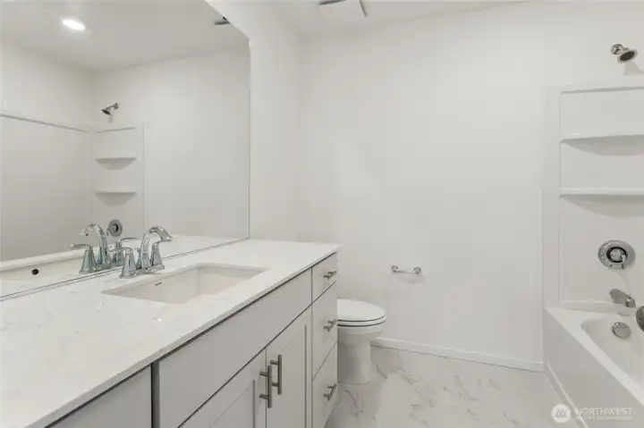 Hall bathroom