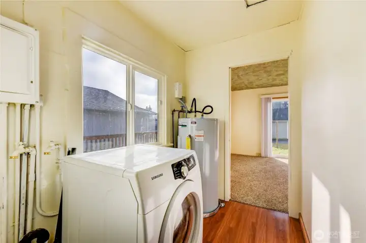 Laundry Room w/Samsung Dryer