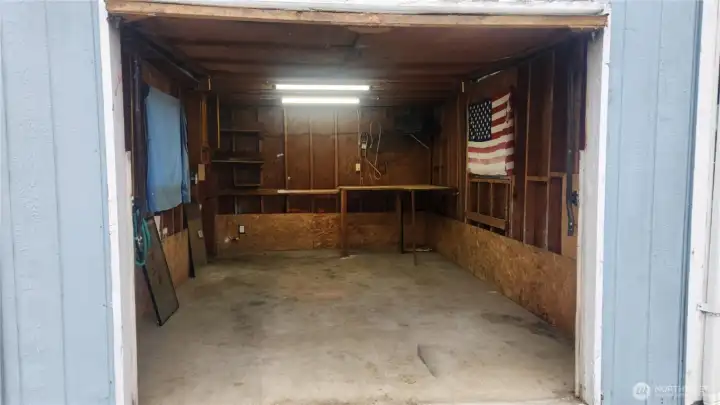 Inside Garage