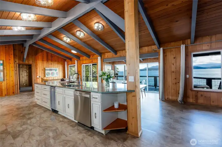 Kitchen on main floor