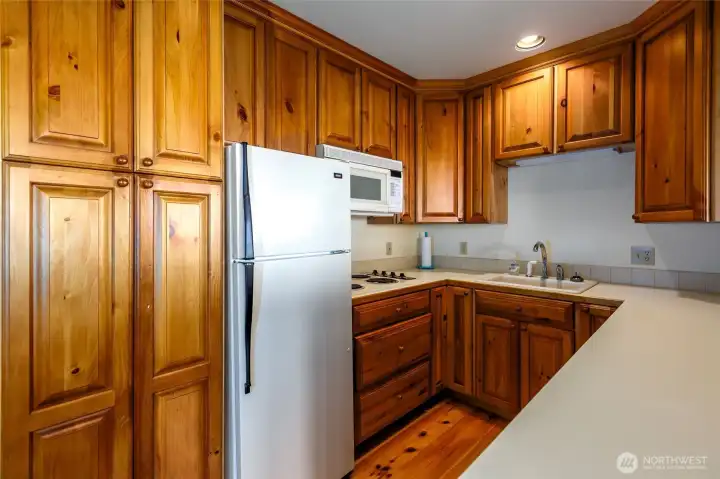 Downstairs kitchenette