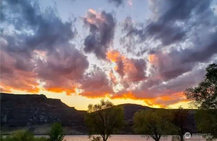 Amazing sunsets from back deck