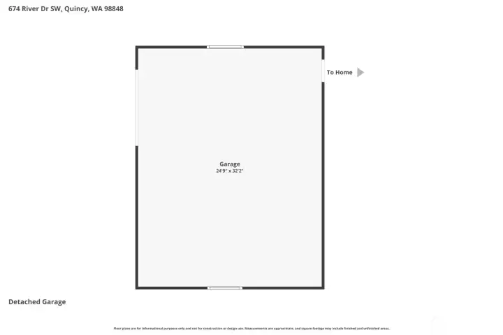 Garage Floor Plan