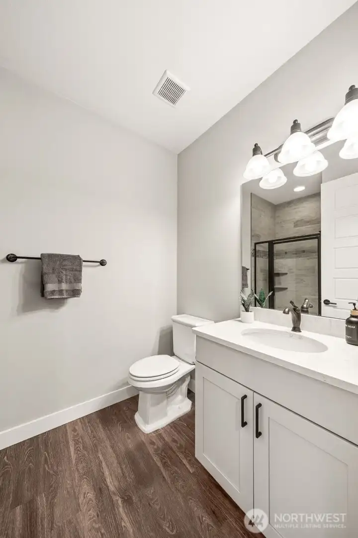 3/4 bath on main level