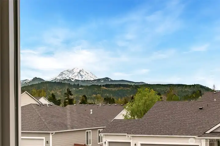 Gorgeous view visible from the front windows of this home