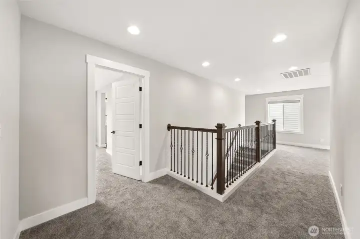 The view walking into your new master bedroom