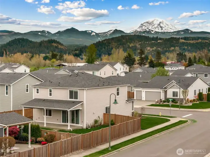 Stunning views of the mountains