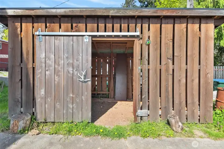 Storage/ Wood Shed