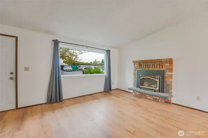 Enter into living room