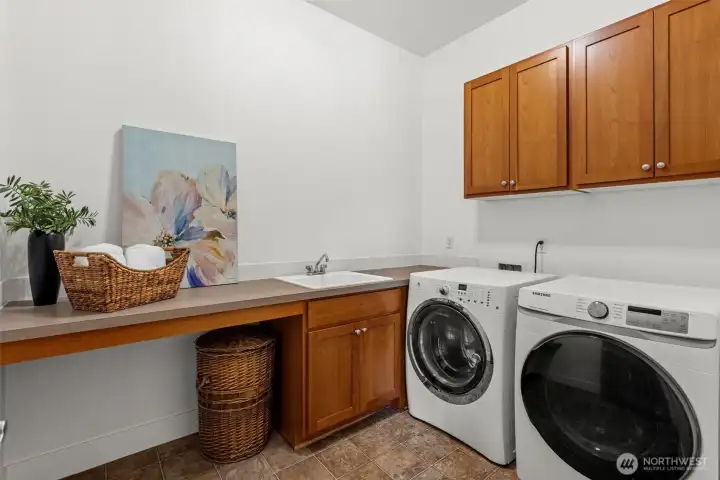 laundry on main level