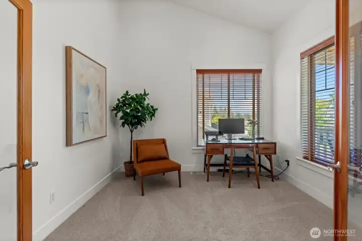 office on main level