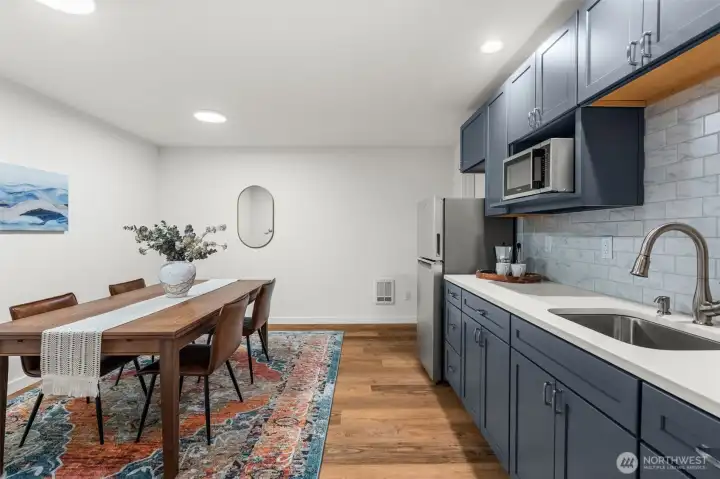 basement kitchenette