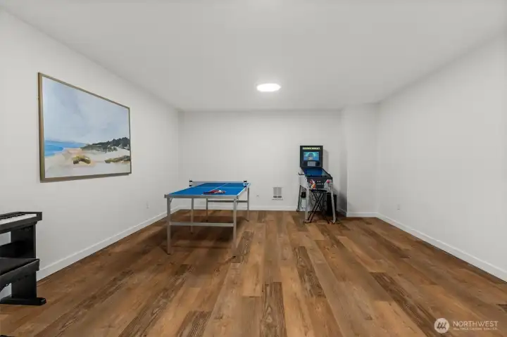 bonus playroom in basement