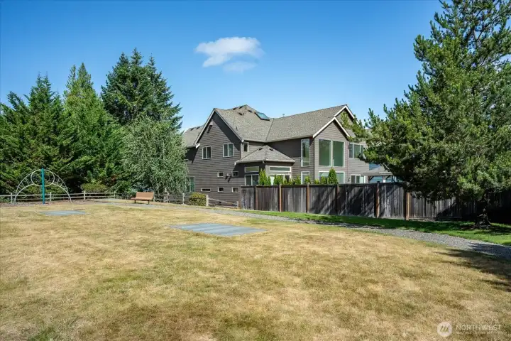 Enjoy the luxury of having the HOA park right next door. As shown in the photo, this home offers direct access to a beautifully maintained open space—ideal for play, relaxing, and connecting with neighbors.