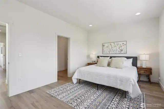 3rd floor primary bedroom