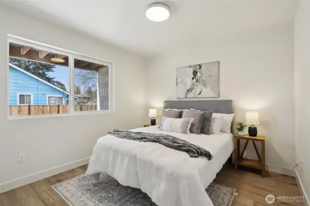 Lower level bedroom