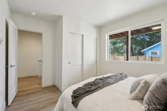 Lower level bedroom