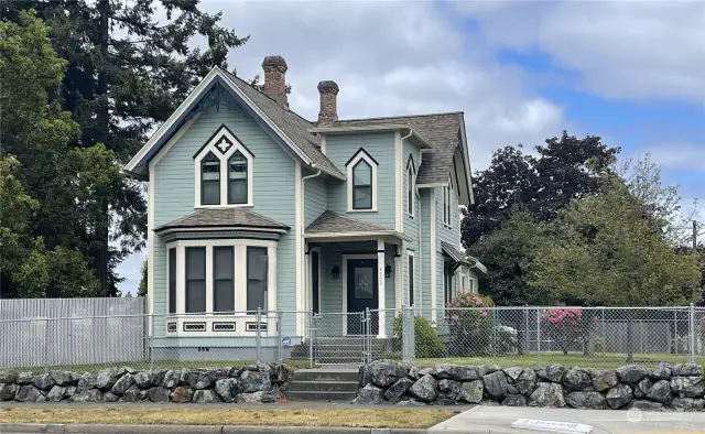 The Turn of Century Home is full of Historical European Architecture... Then Neighbors call it "THE MANSION"