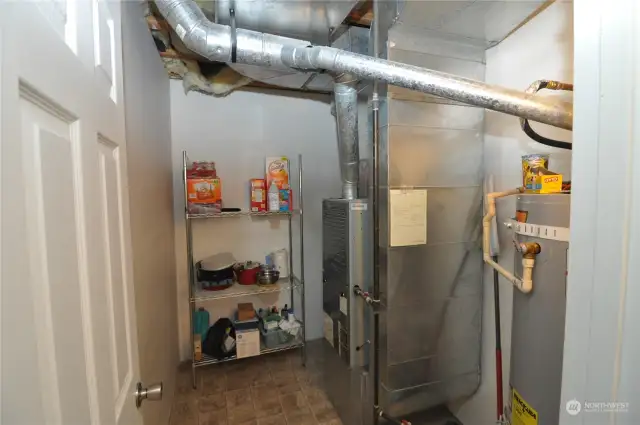 Utility/Furnace room also on lower level.