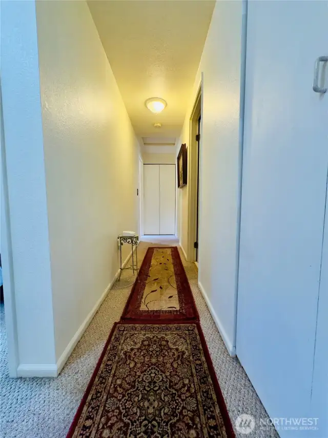 Hallway to bedrooms