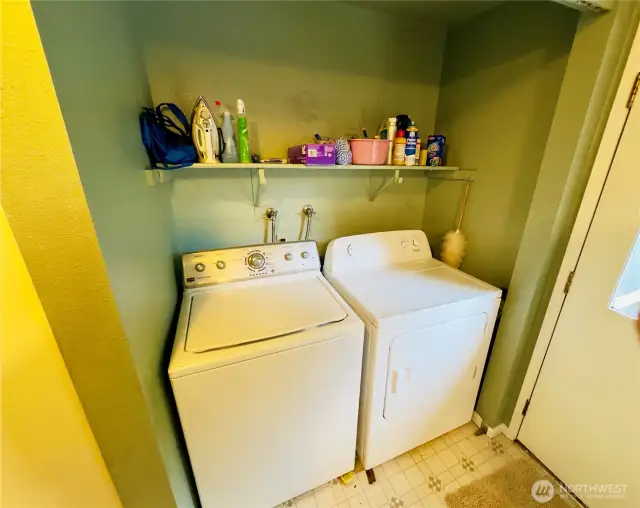 Laundry off of backdoor