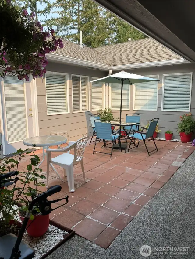 Inside Patio