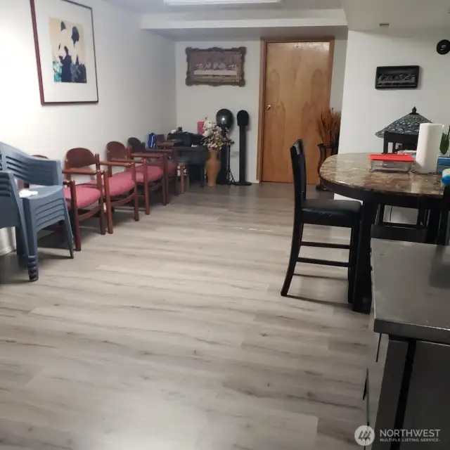 Lower Level (East end) 12'x25' area