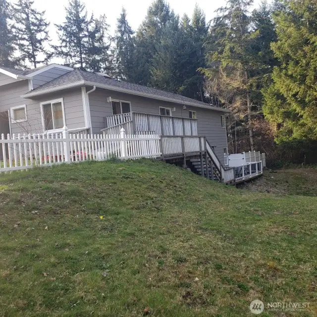 Side Access to Basement