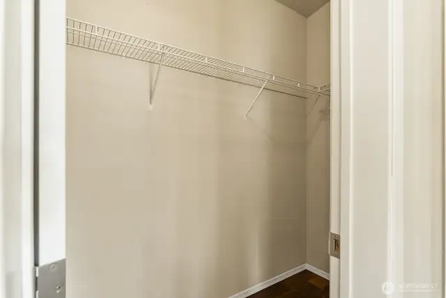 Walk in closet