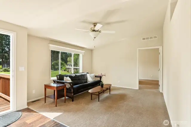 Another angle of the living room.