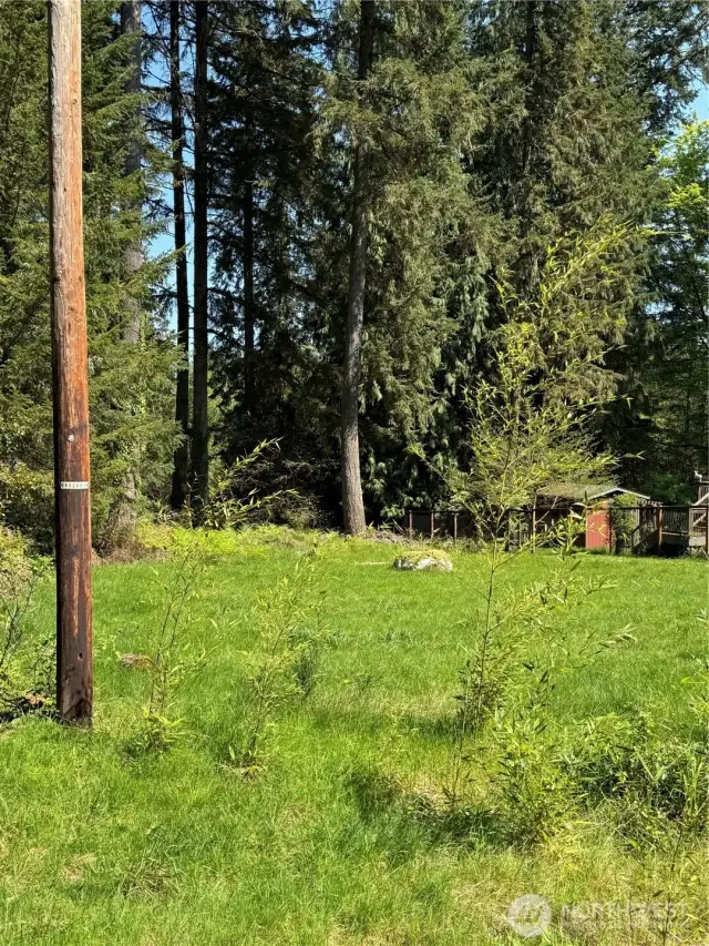 Property from west corner
