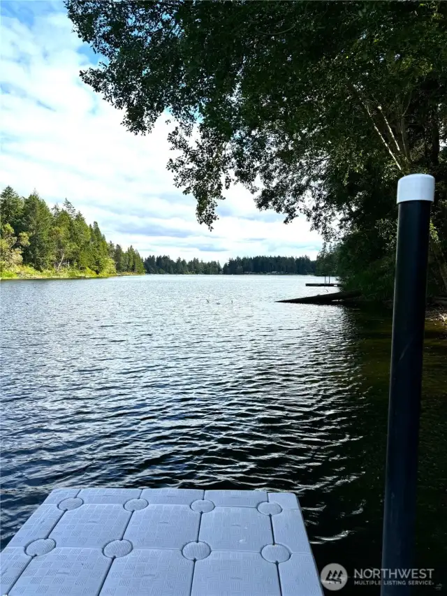 Hang out, Fish, or Swim from near by dock!