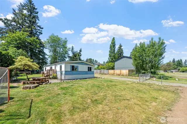 Yard ready for fun!