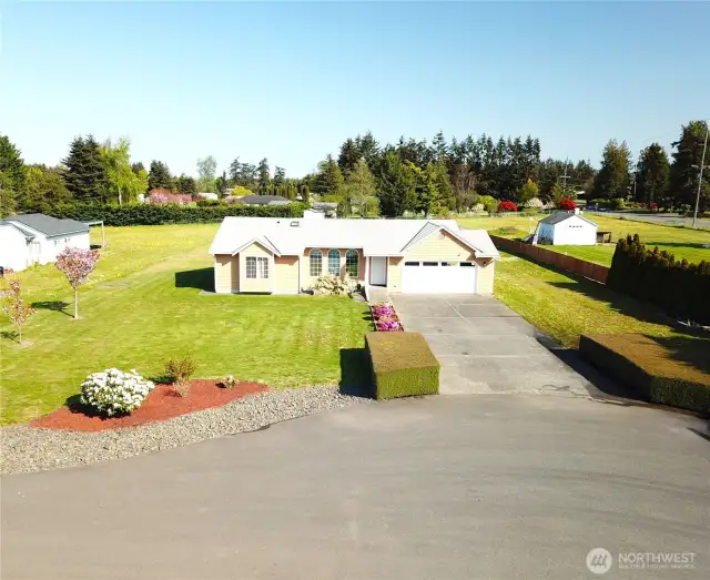 Front Aerial View