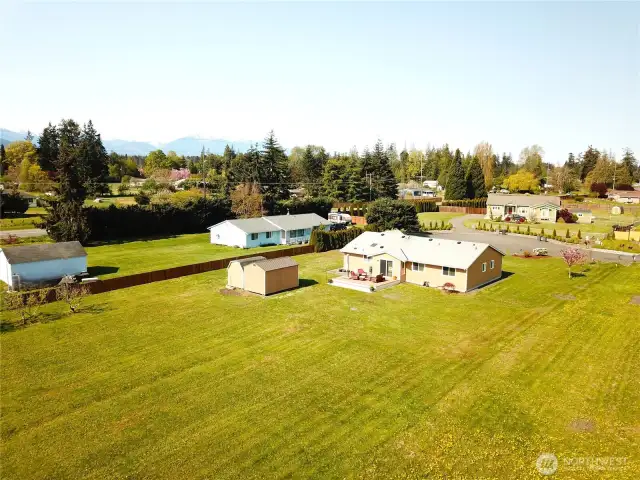 Rear Aerial View