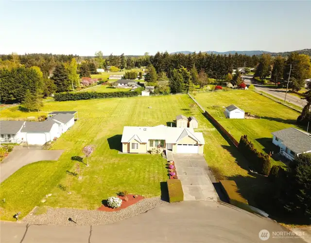 Front Aerial View