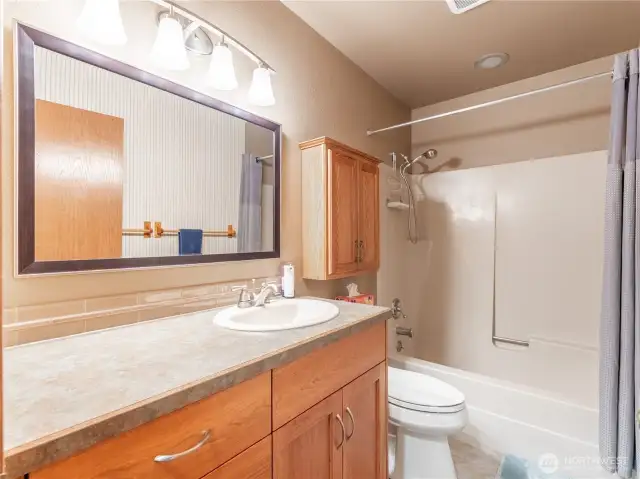 Main floor bathroom