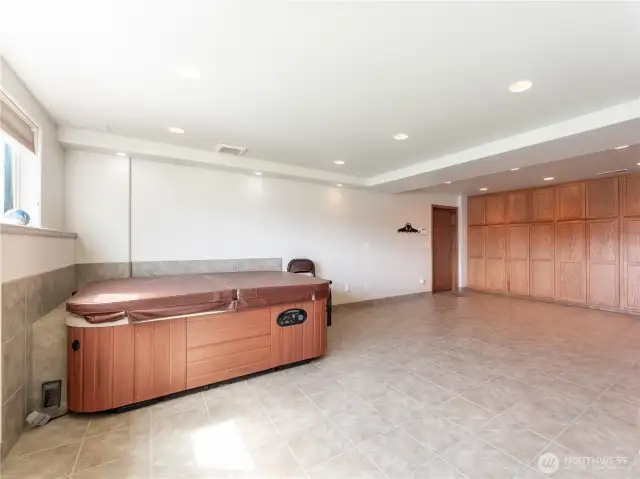 Lower level room