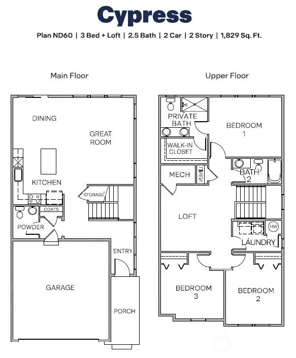 Cypress Marketing Floorplan
