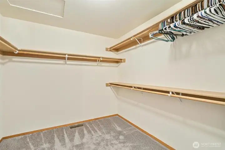 Primary Walk-in Closet