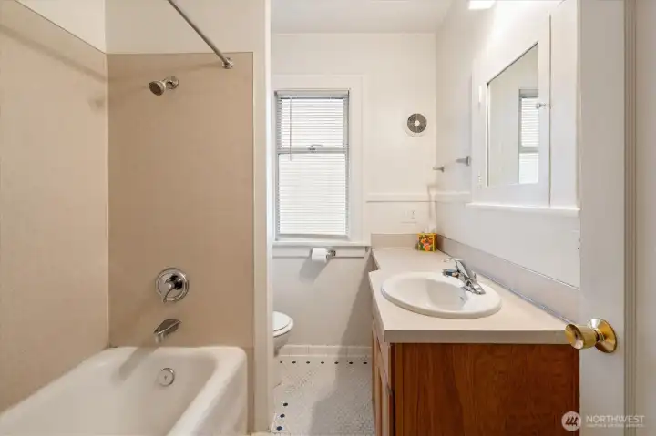 Main floor bathroom.