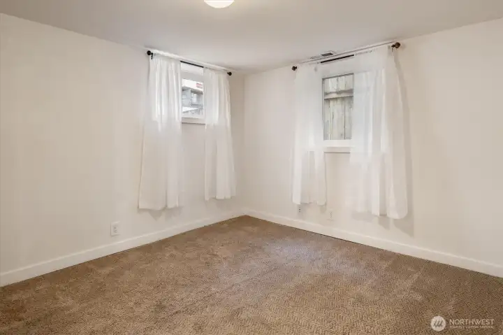 The apartment bedroom #1.