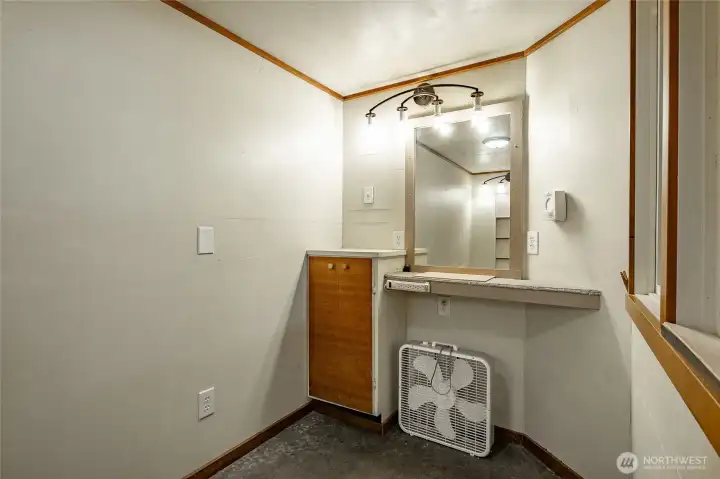 Bonus room in garage