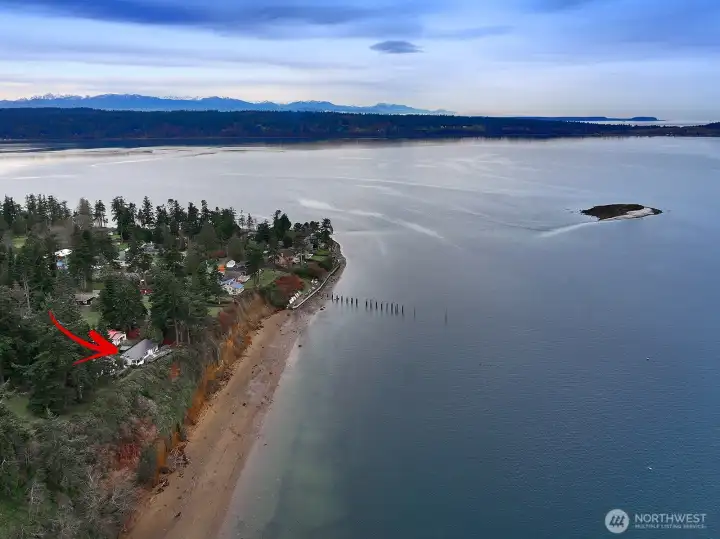 Where Holmes Harbor meets the Saratoga Passage Where Holmes Harbor meets the Saratoga Passage