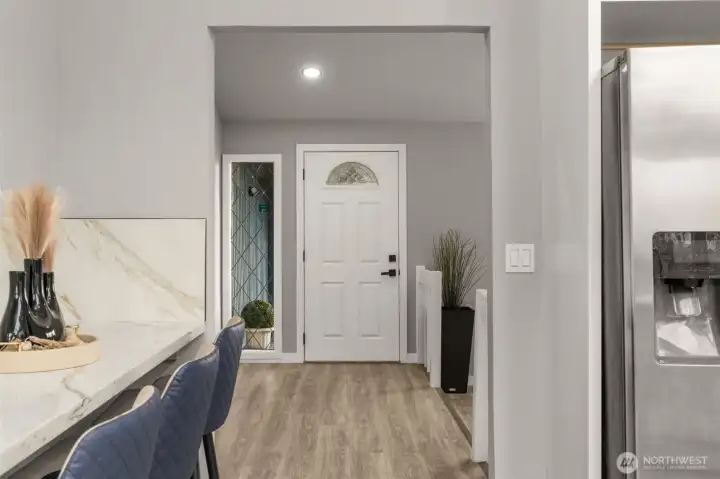 entry photo from kitchen area