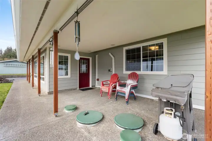 Great place to BBQ and watch the sunset.