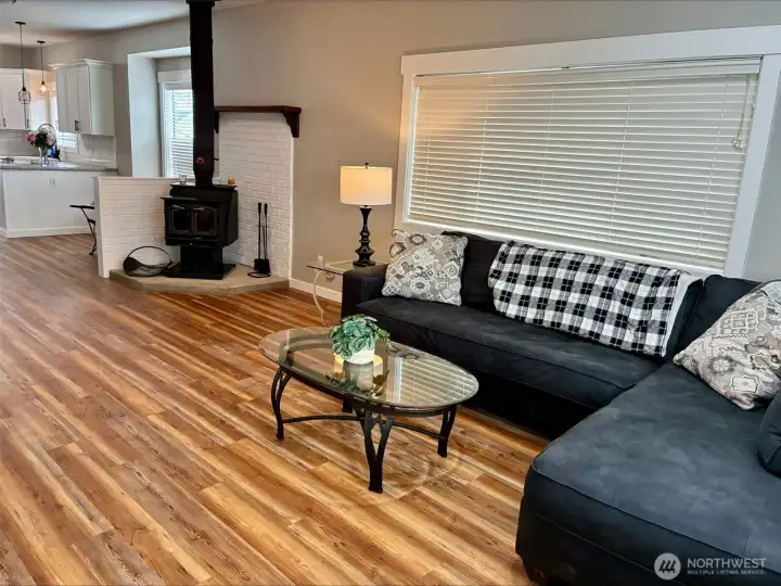 Brand new flooring and paint throughout.